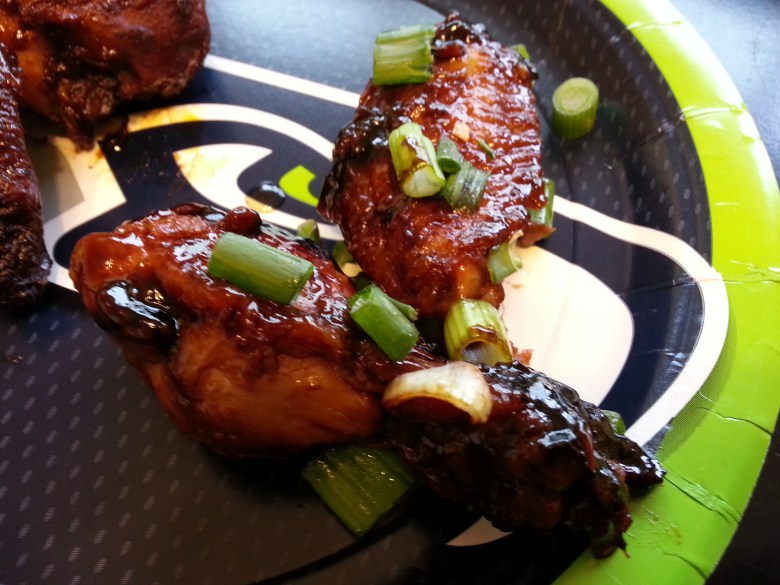Seahawks and Sticky Wings!