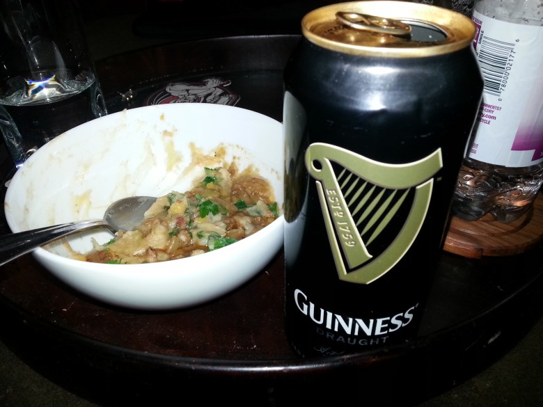 I couldn't wait to take the picture... it was too good.