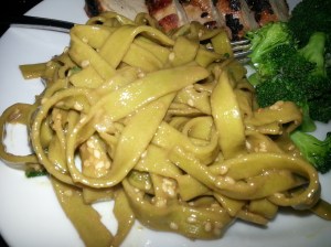 A less-than-beautiful shot of this delicious dish