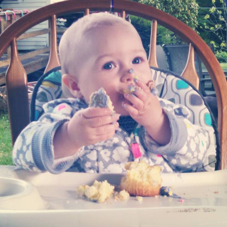 Not an avocado, but this exploded-cupcake should give you the basic idea.