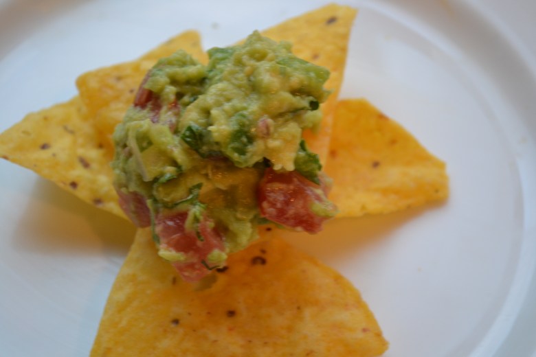 You don't have to serve it like this, that would be silly