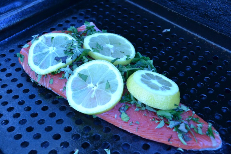 You may choose to use a grill tray, like this one