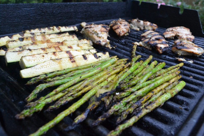 Make some room on the grill - don't worry, the chicken won't mind