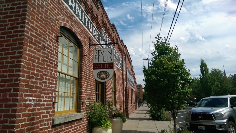 The Seven Hills storefront