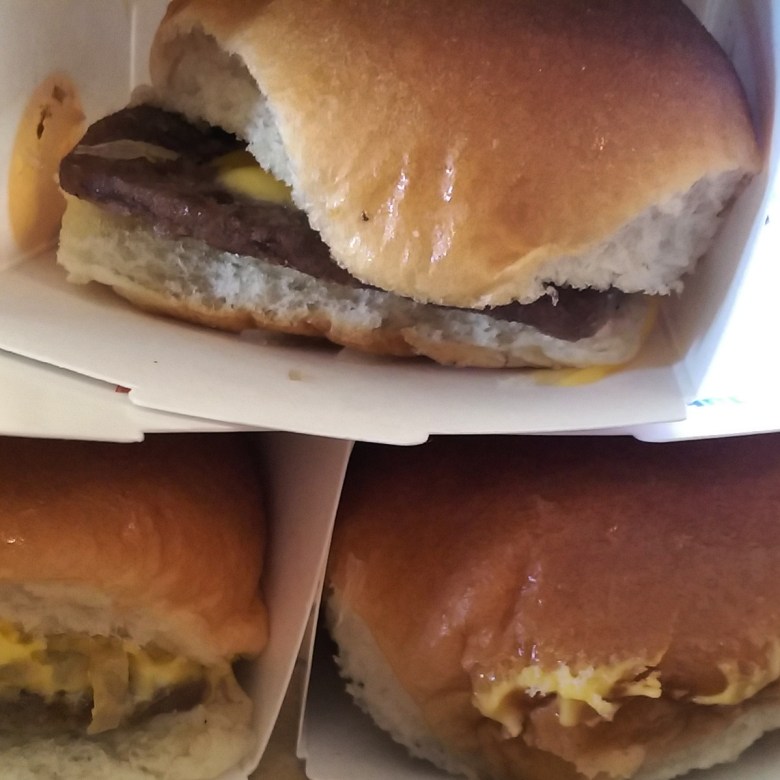 White castle: Literally the most disgusting thing that I've ever willingly eaten.